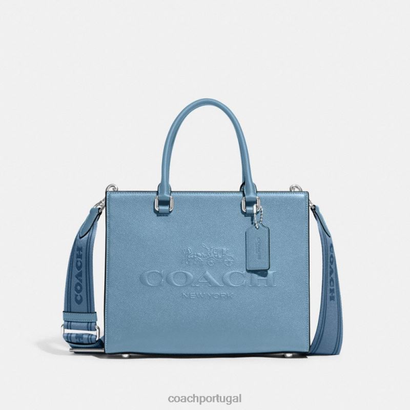 Coach homens bolsa com tela de assinatura piscina 6B20P639