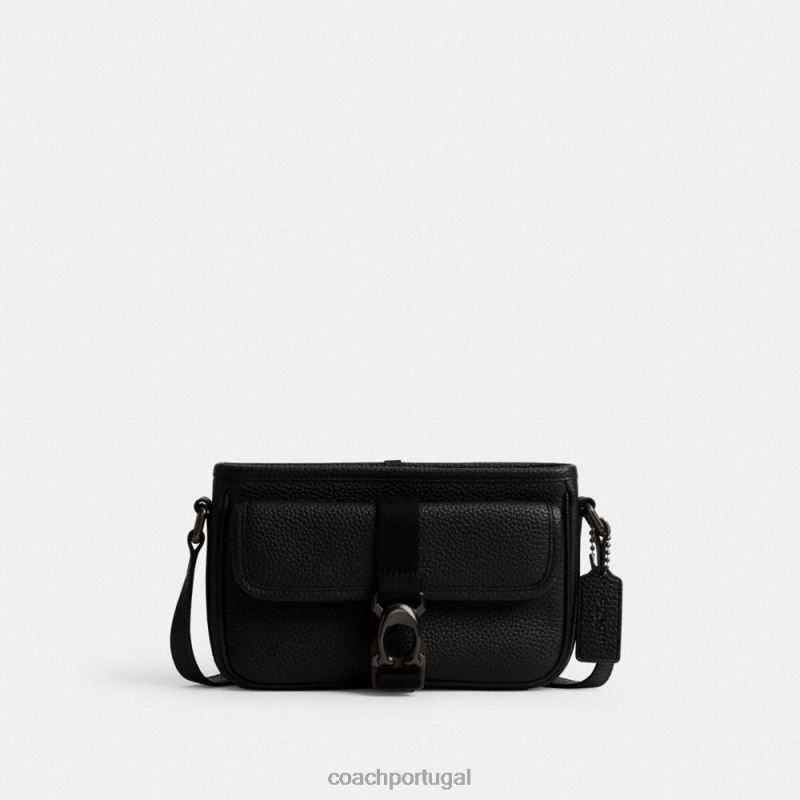 Coach homens Beck Slim Crossbody preto 6B20P660