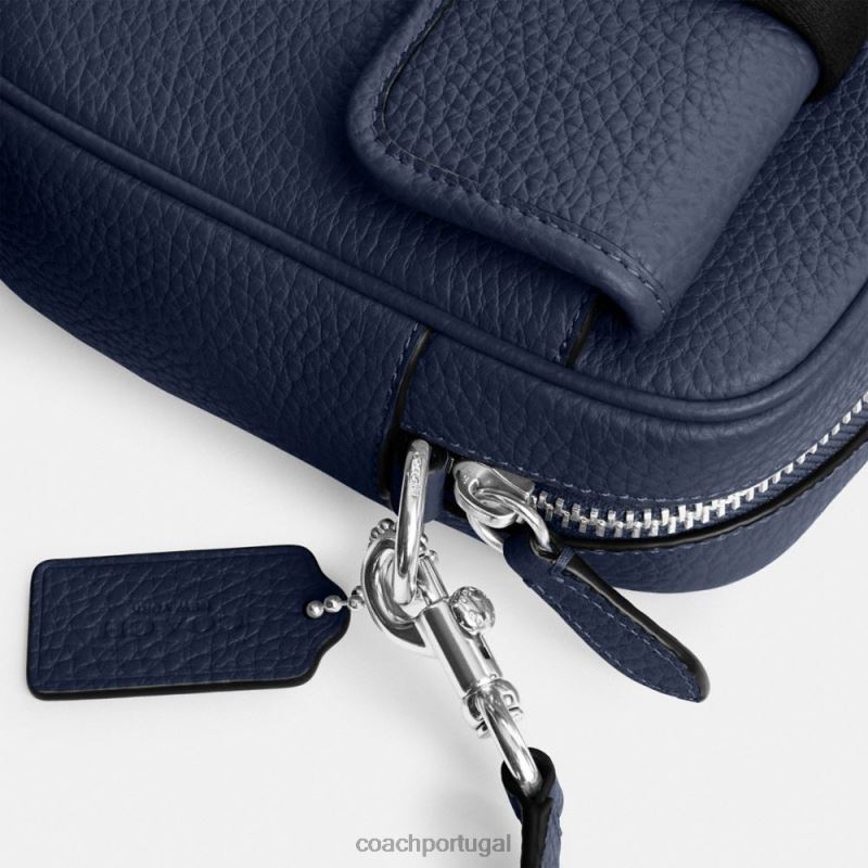 Coach homens beck crossbody azul profundo 6B20P674