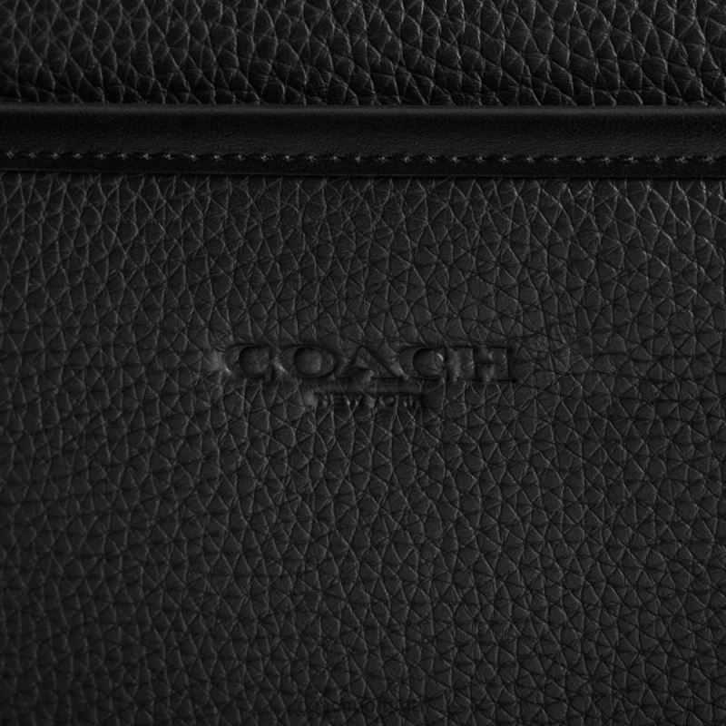 Coach homens gotham conversível breve preto 6B20P618