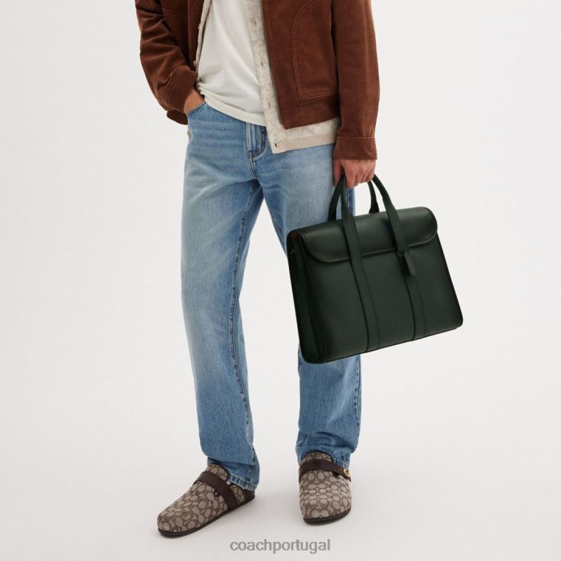 Coach homens portfólio gotham amazona verde 6B20P621
