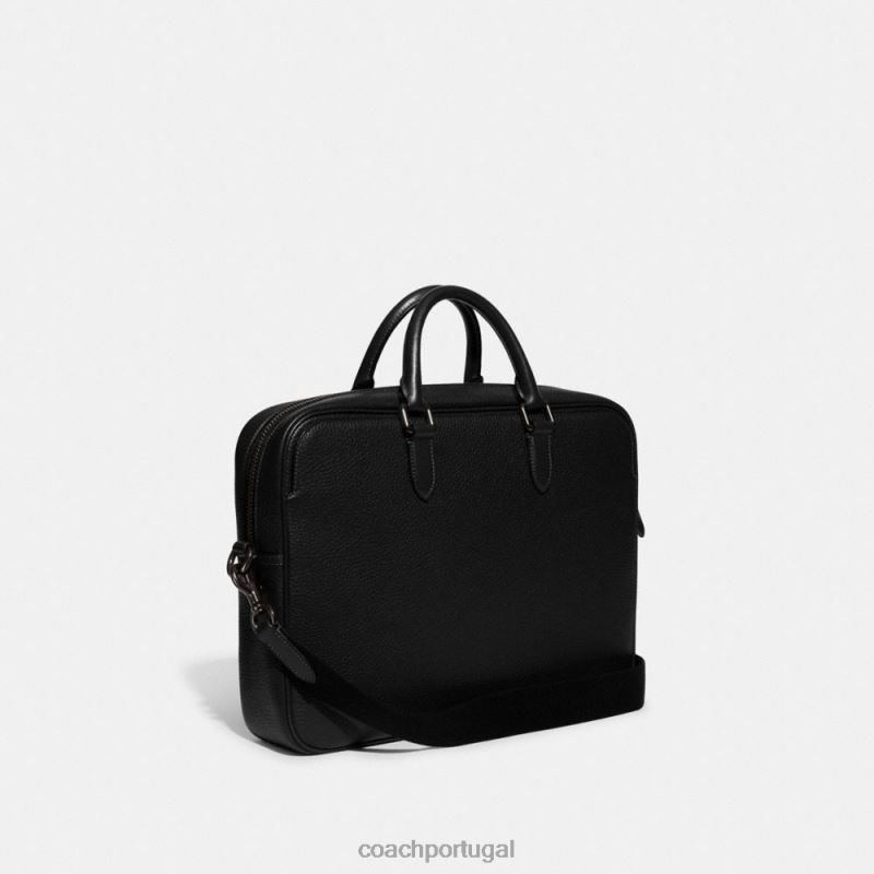 Coach homens resumo de gotham preto 6B20P624