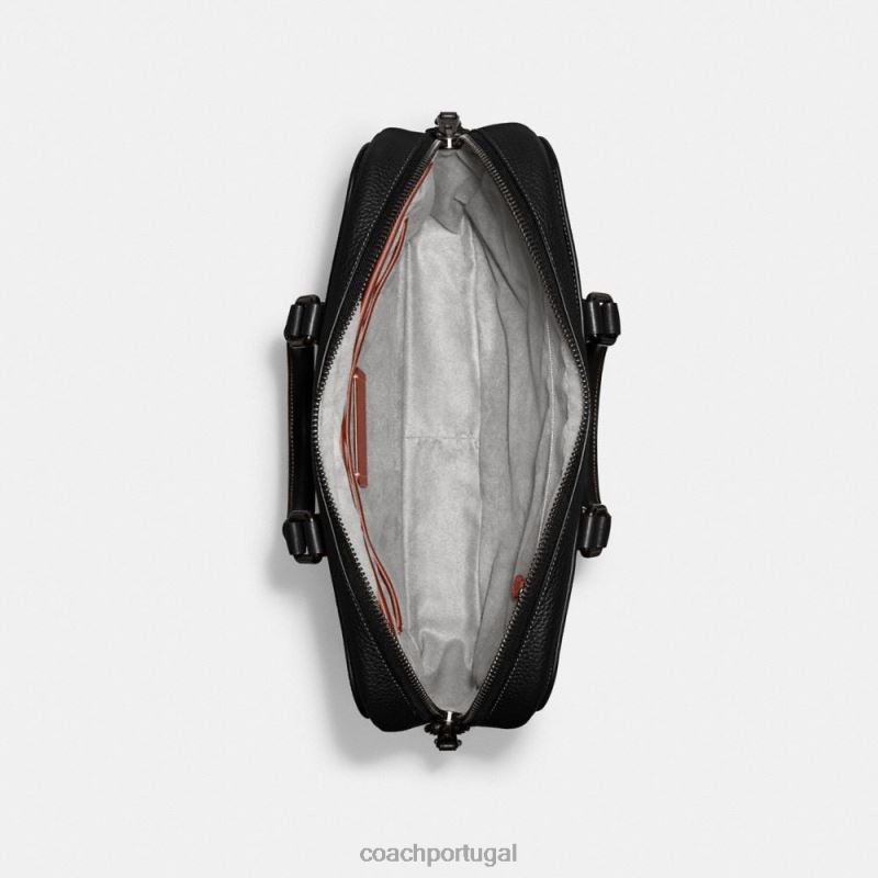 Coach homens resumo de gotham preto 6B20P624