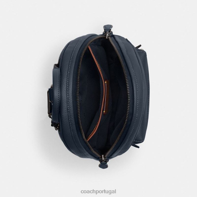 Coach homens pacote de fretamento jeans escuro 6B20P688