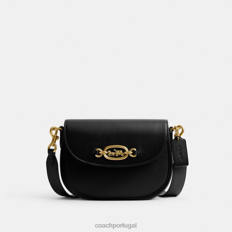 Coach mulheres bolsa de ombro harley b4/preto 6B20P30
