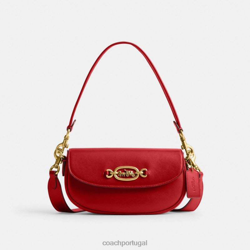 Coach mulheres bolsa tiracolo harley 23 b4/esporte vermelho 6B20P32