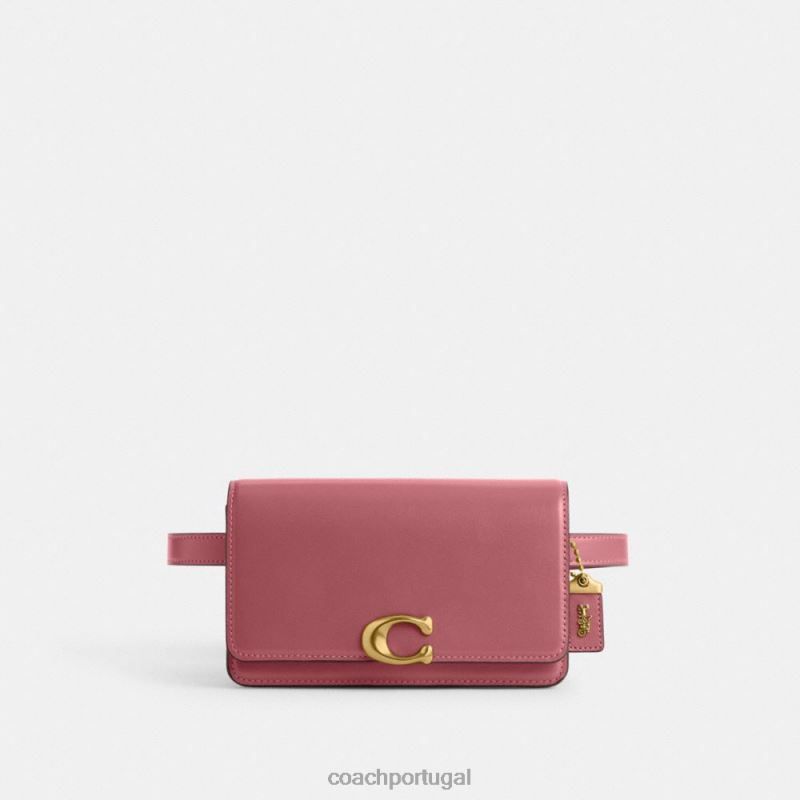 Coach mulheres bolsa de cinto de bandido b4/vermelho 6B20P12