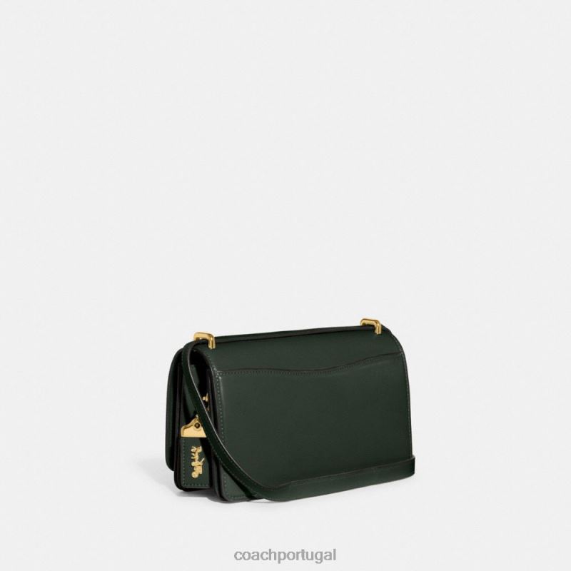 Coach mulheres bolsa de ombro bandido b4/amazon verde 6B20P7