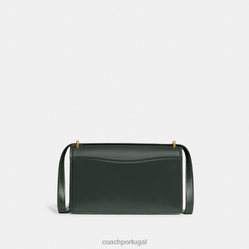 Coach mulheres bolsa de ombro bandido b4/amazon verde 6B20P7