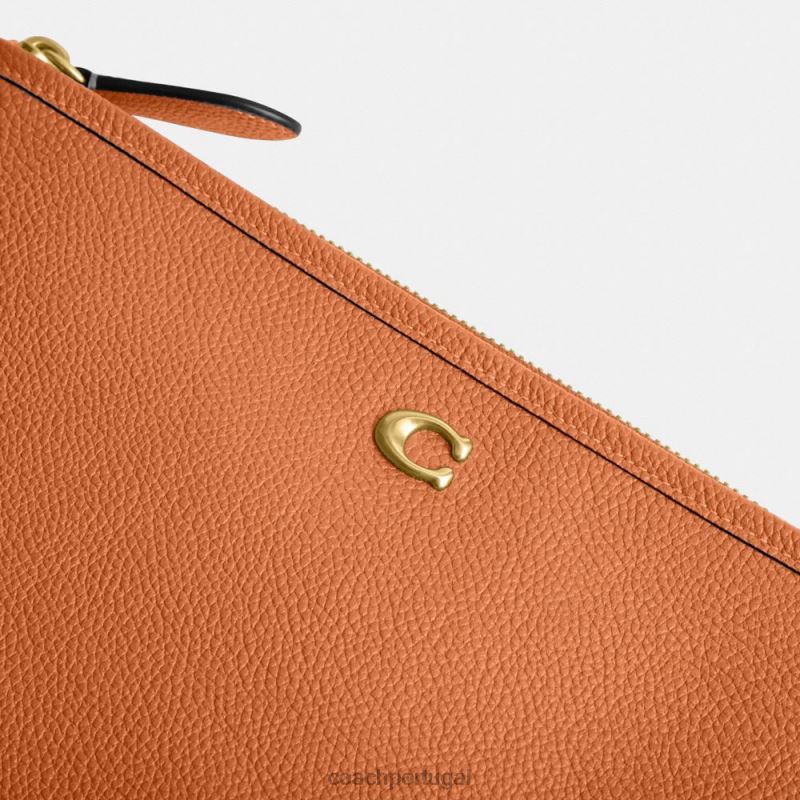 Coach mulheres bolsa 28 b4/laranja desbotado 6B20P317