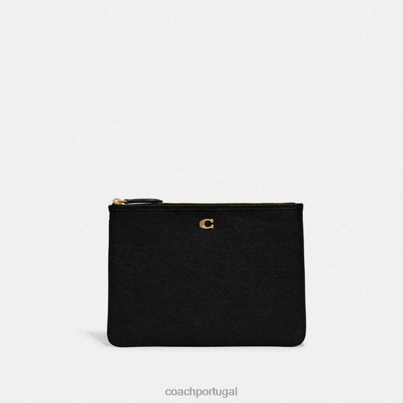 Coach mulheres bolsa 28 b4/preto 6B20P314