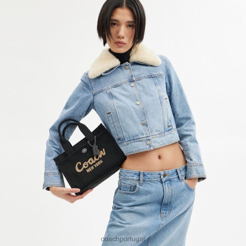 Coach mulheres bolsa de carga 26 lh/preto 6B20P286