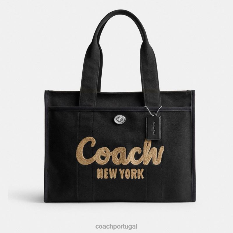 Coach mulheres bolsa de carga 42 lh/preto 6B20P295