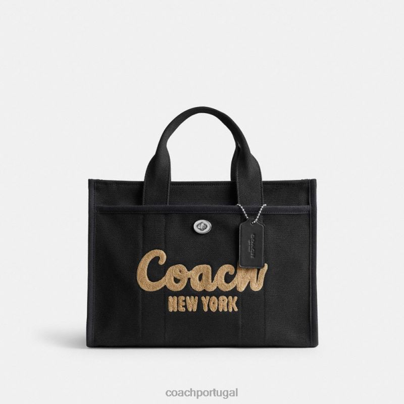 Coach mulheres bolsa de carga lh/preto 6B20P289