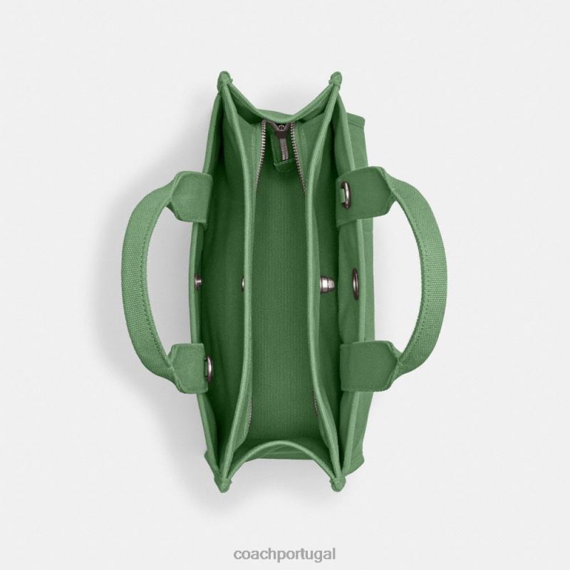 Coach mulheres bolsa de carga lh/verde suave 6B20P294