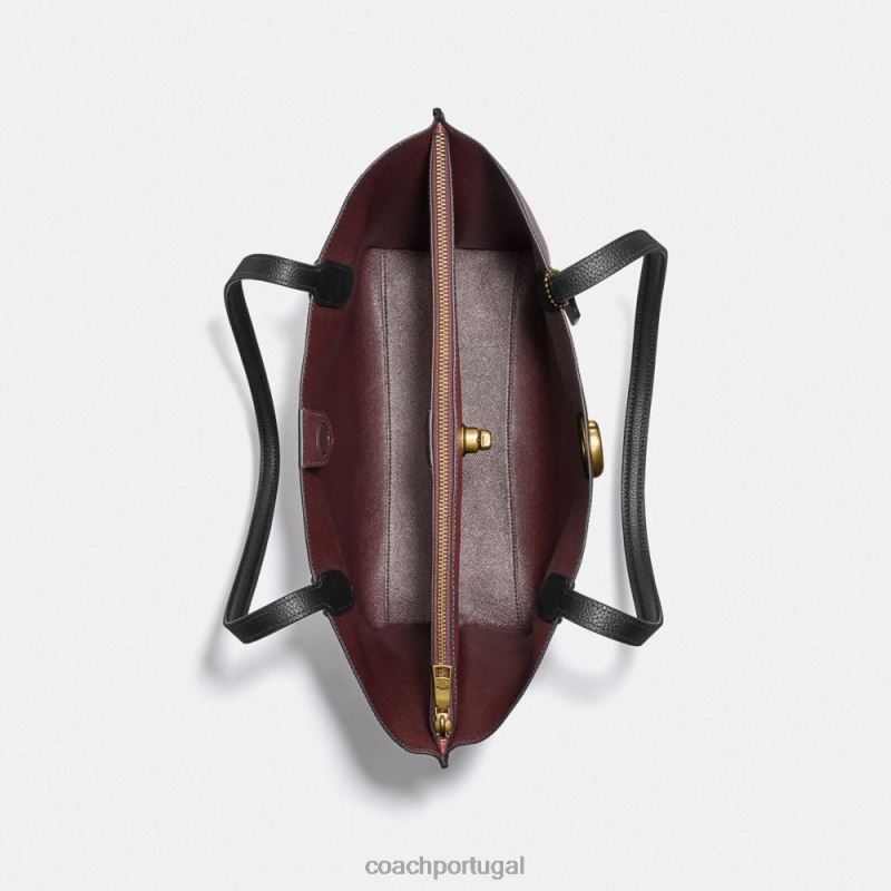 Coach mulheres bolsa de salgueiro b4/preto 6B20P303