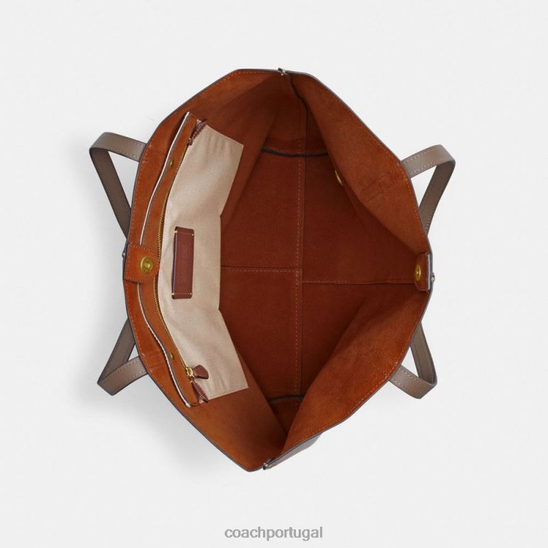 Coach mulheres bolsa nômade b4/pedra escura 6B20P300