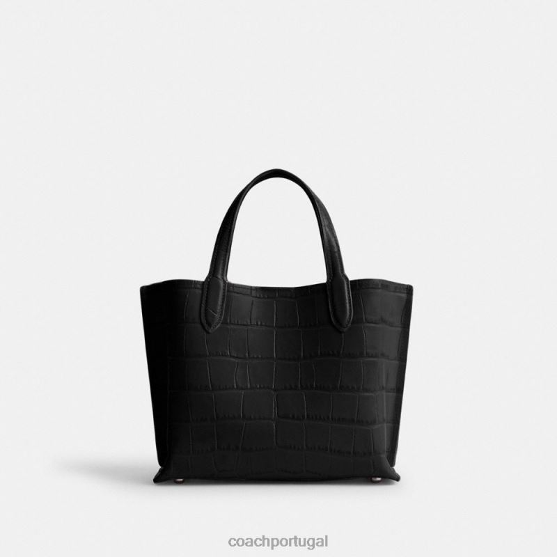 Coach mulheres bolsa salgueiro 24 lh/preto multi 6B20P287