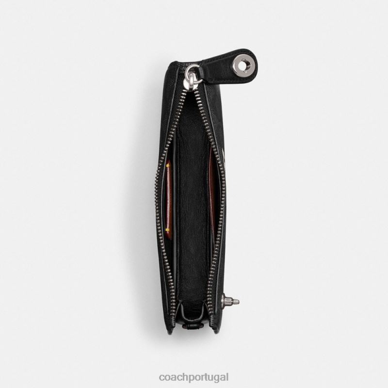 Coach mulheres bolsa de ombro lil nas x drop penn em lona exclusiva lh/lh/gatinho lockup preto 6B20P62