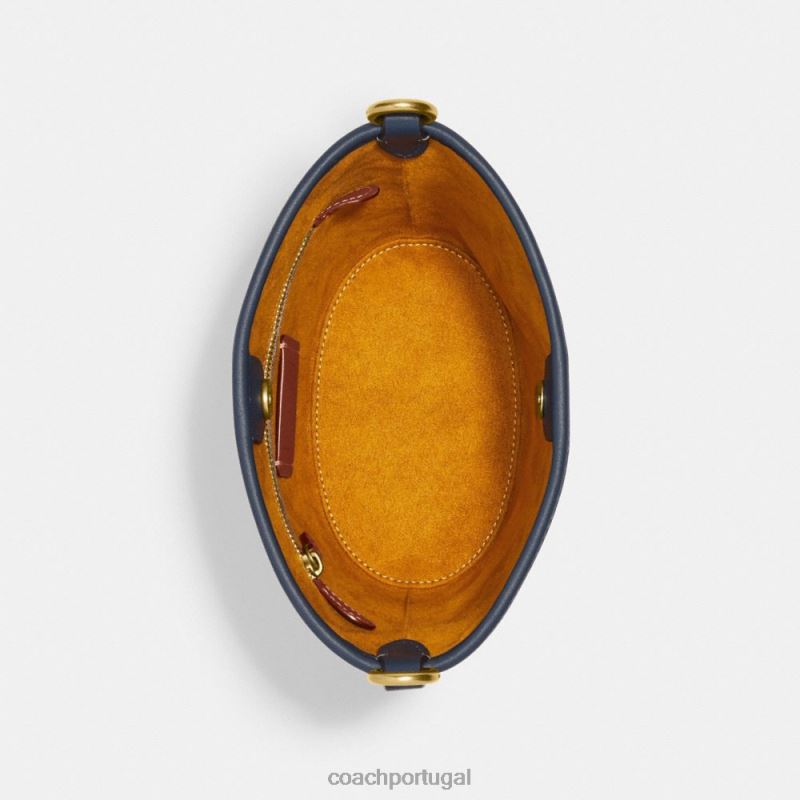 Coach mulheres bolsa bucket dakota 16 b4/jeans 6B20P14