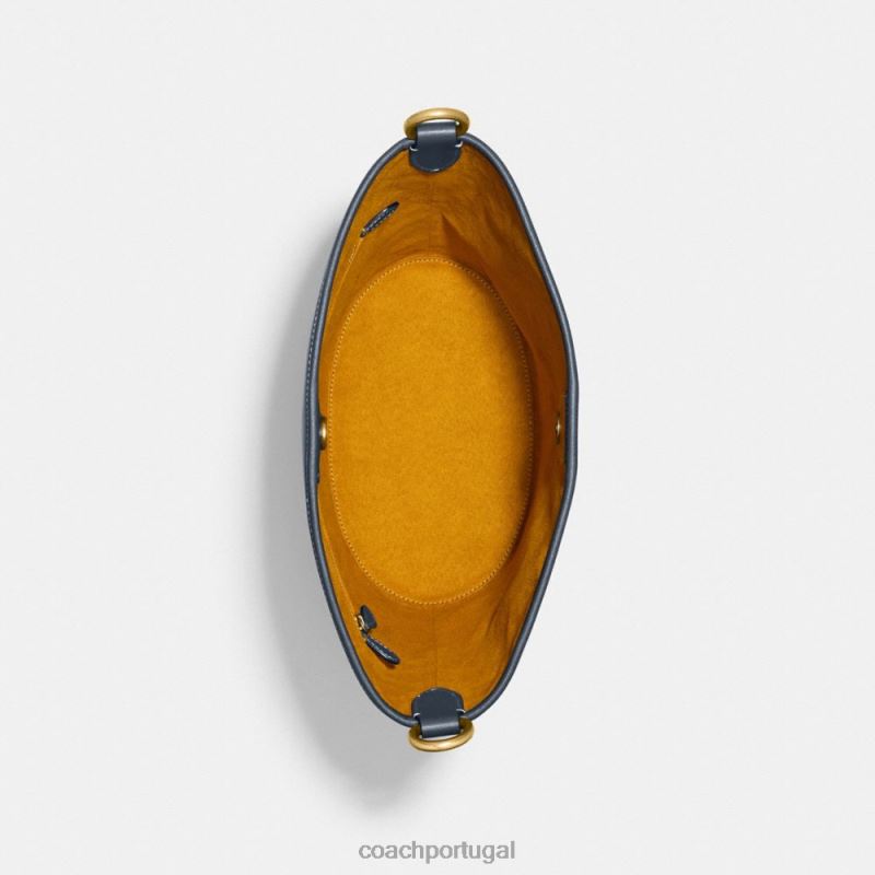 Coach mulheres bolsa dakota b4/jeans 6B20P16