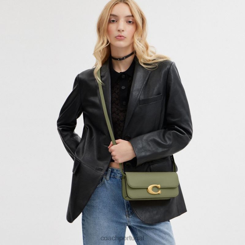 Coach mulheres bolsa ídolo 23 b4/musgo 6B20P39