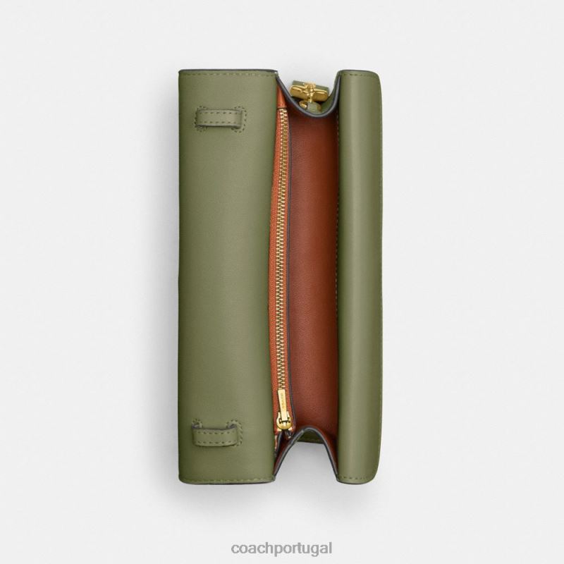 Coach mulheres bolsa ídolo 23 b4/musgo 6B20P39