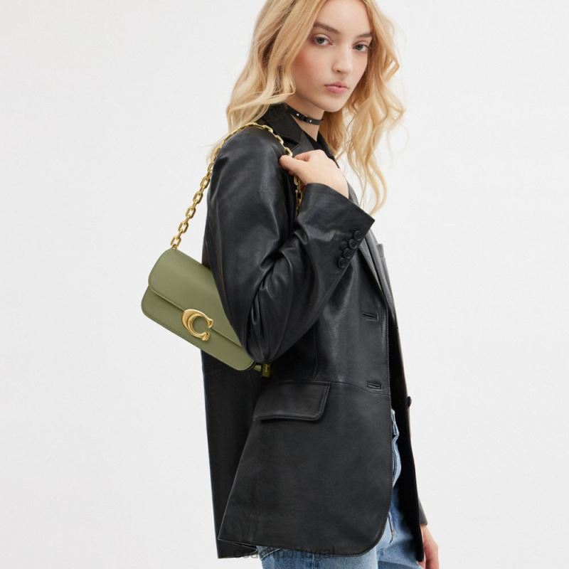 Coach mulheres bolsa ídolo 23 b4/musgo 6B20P39