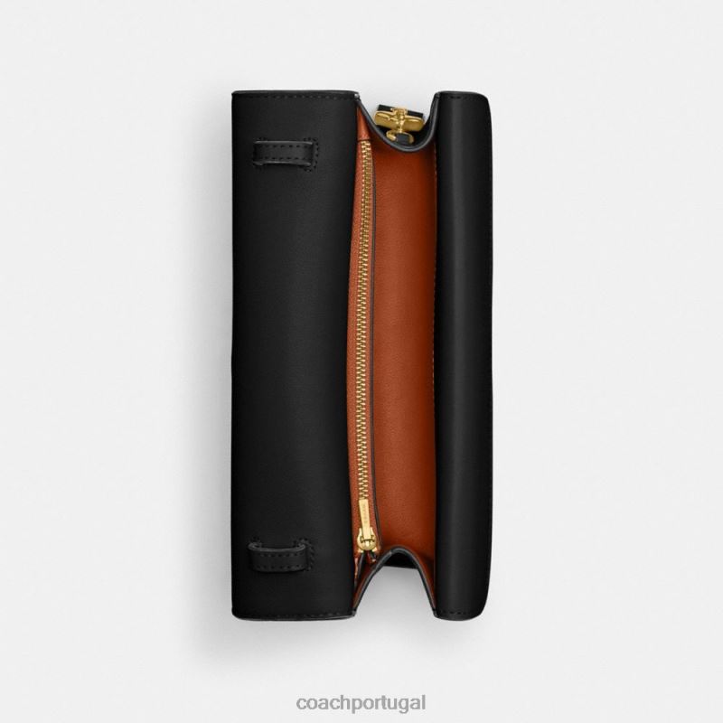 Coach mulheres bolsa ídolo 23 b4/preto 6B20P35