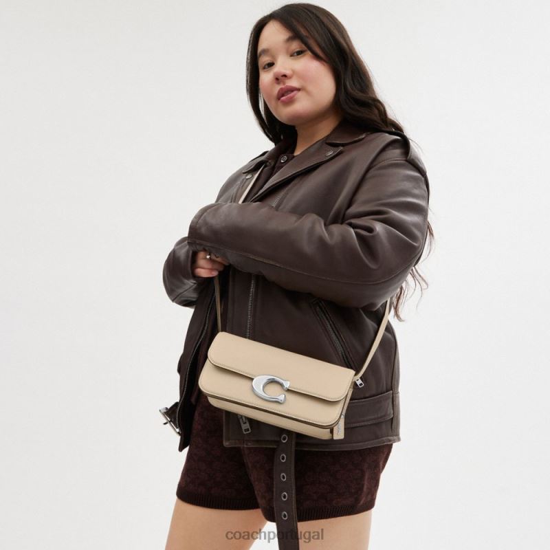 Coach mulheres bolsa ídolo 23 lh/marfim 6B20P37