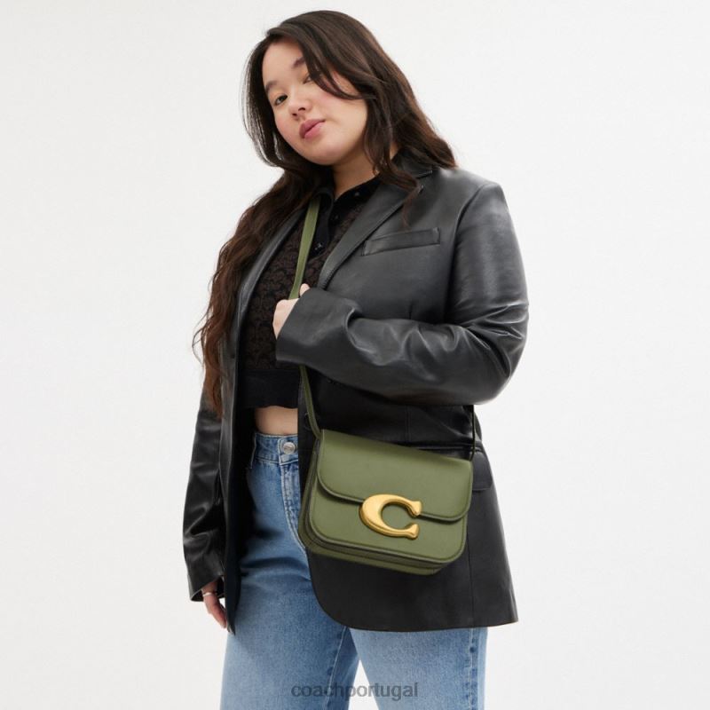 Coach mulheres bolsa ídolo b4/musgo 6B20P40