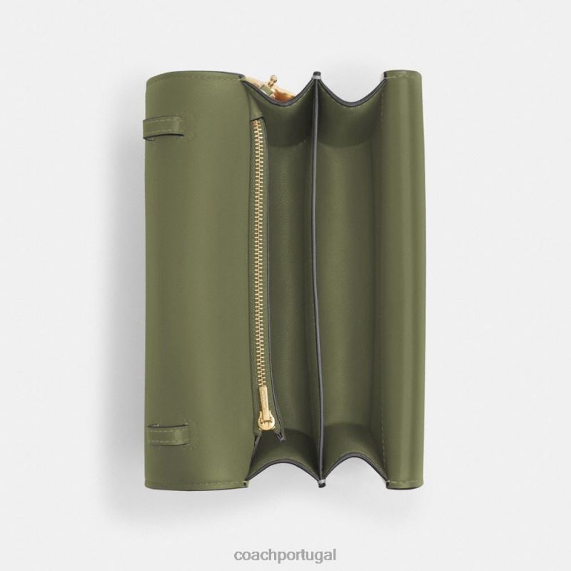 Coach mulheres bolsa ídolo b4/musgo 6B20P40