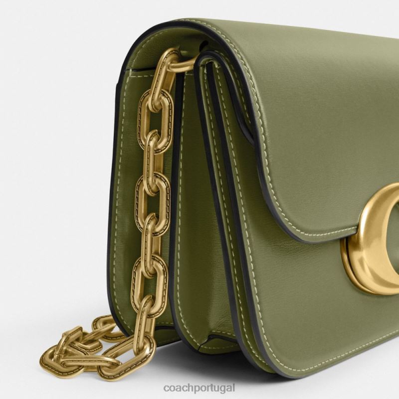 Coach mulheres bolsa ídolo b4/musgo 6B20P40