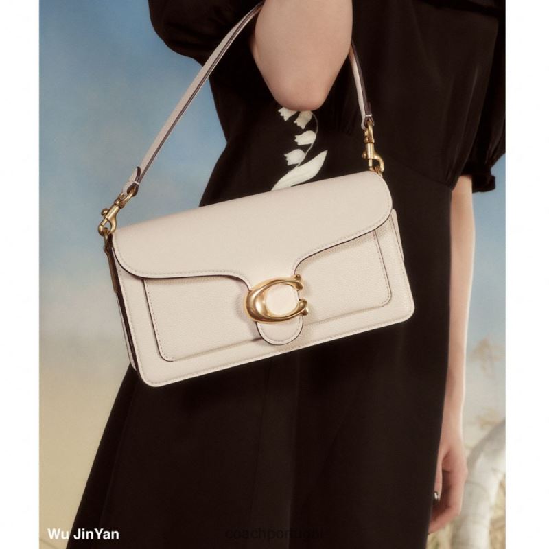 Coach mulheres bolsa de ombro malhada 26 b4/giz 6B20P164