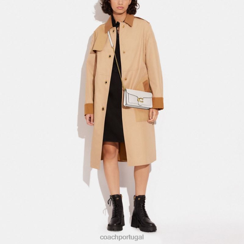 Coach mulheres embreagem de corrente tabby b4/giz 6B20P169