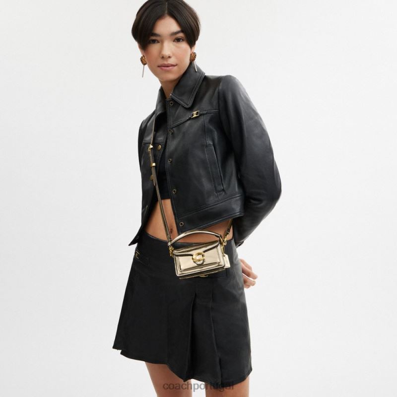 Coach mulheres malhado 12 b4/ouro 6B20P112