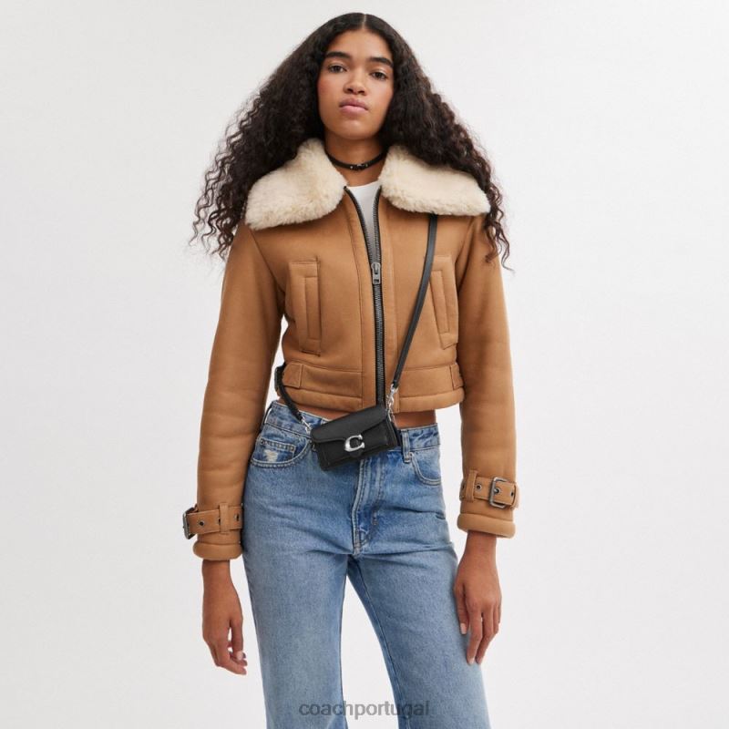 Coach mulheres malhado 12 lh/preto 6B20P114