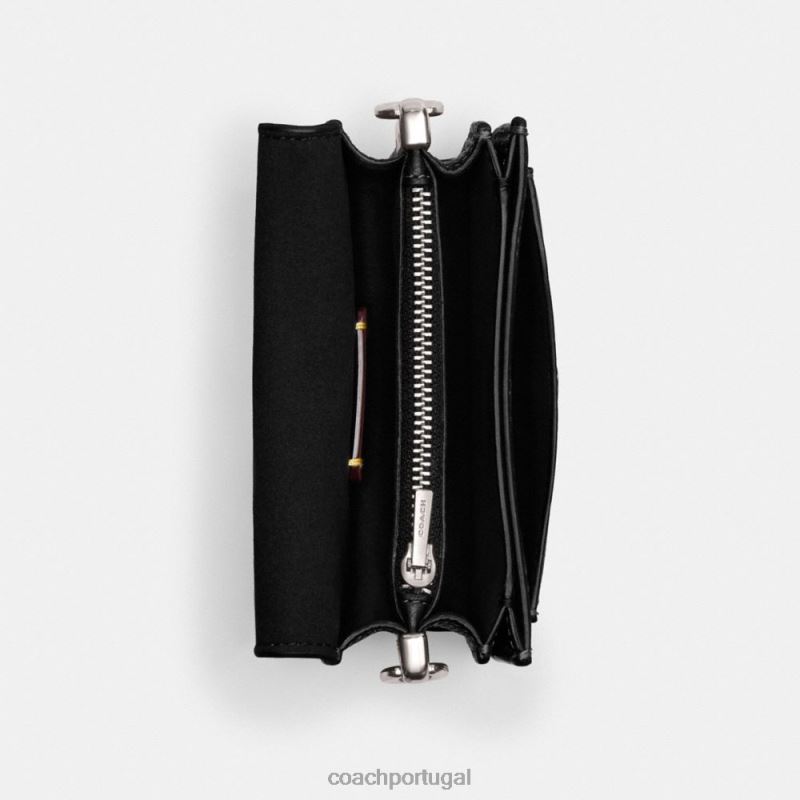 Coach mulheres malhado 12 lh/preto 6B20P114