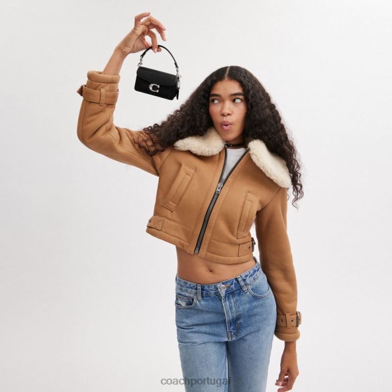 Coach mulheres malhado 12 lh/preto 6B20P114