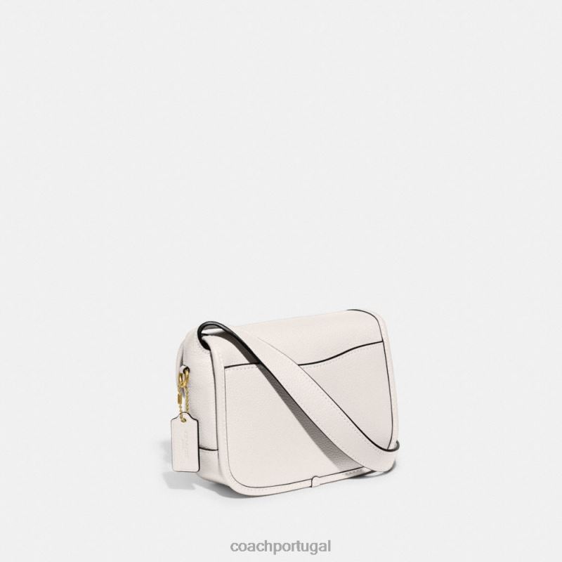 Coach mulheres mensageiro malhado 19 b4/giz 6B20P117