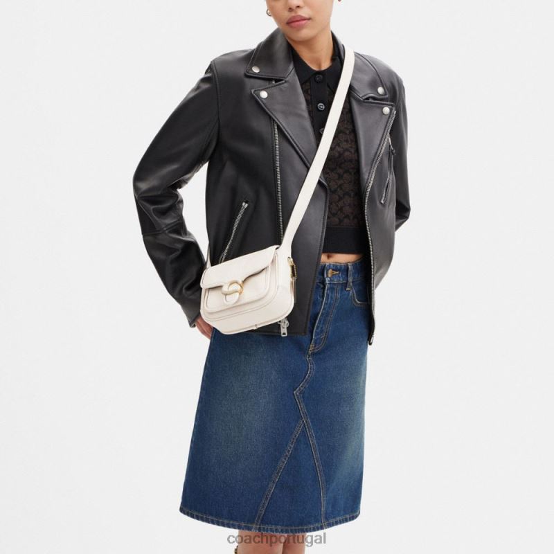 Coach mulheres mensageiro malhado 19 b4/giz 6B20P117