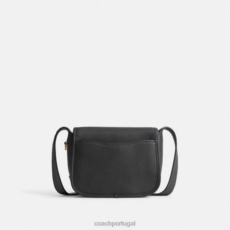 Coach mulheres mensageiro malhado 19 b4/preto 6B20P127
