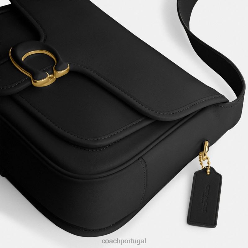 Coach mulheres mensageiro malhado b4/preto 6B20P123
