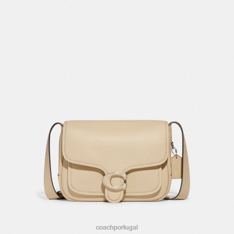 Coach mulheres mensageiro malhado lh/marfim 6B20P158