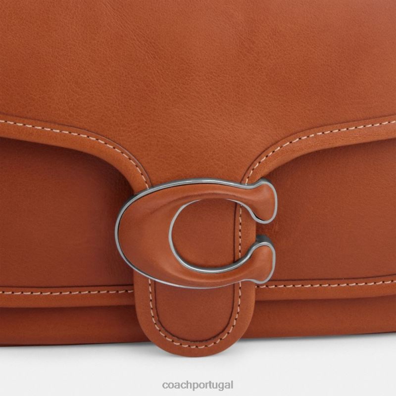 Coach mulheres mensageiro malhado lh/âmbar polido 6B20P133