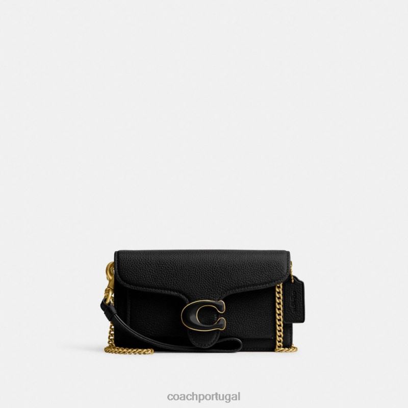 Coach mulheres pulseira crossbody tabby b4/preto 6B20P162