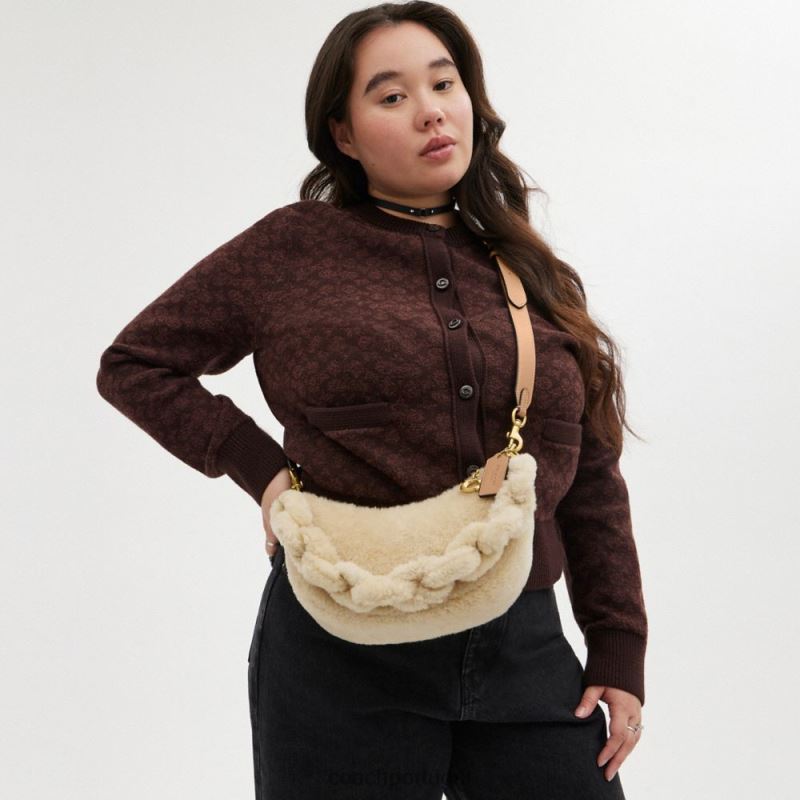 Coach mulheres bolsa tiracolo Mira b4/bege 6B20P57