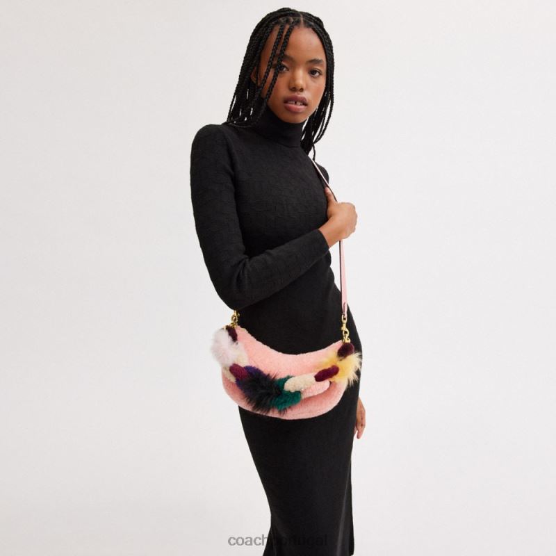 Coach mulheres bolsa tiracolo Mira b4/rosa doce 6B20P59