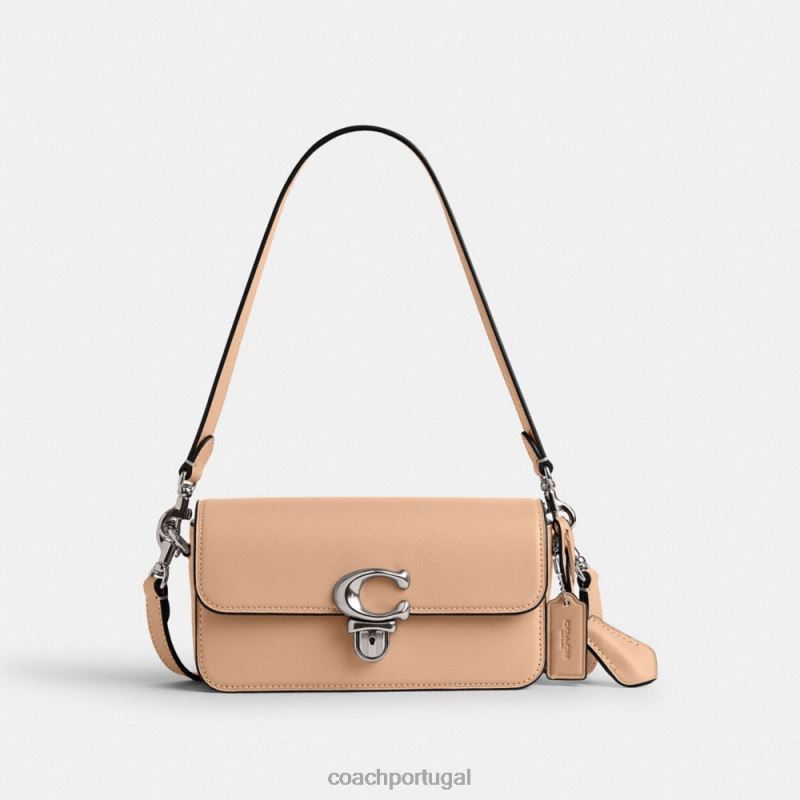 Coach mulheres bolsa baguete de estúdio lh/buff 6B20P182