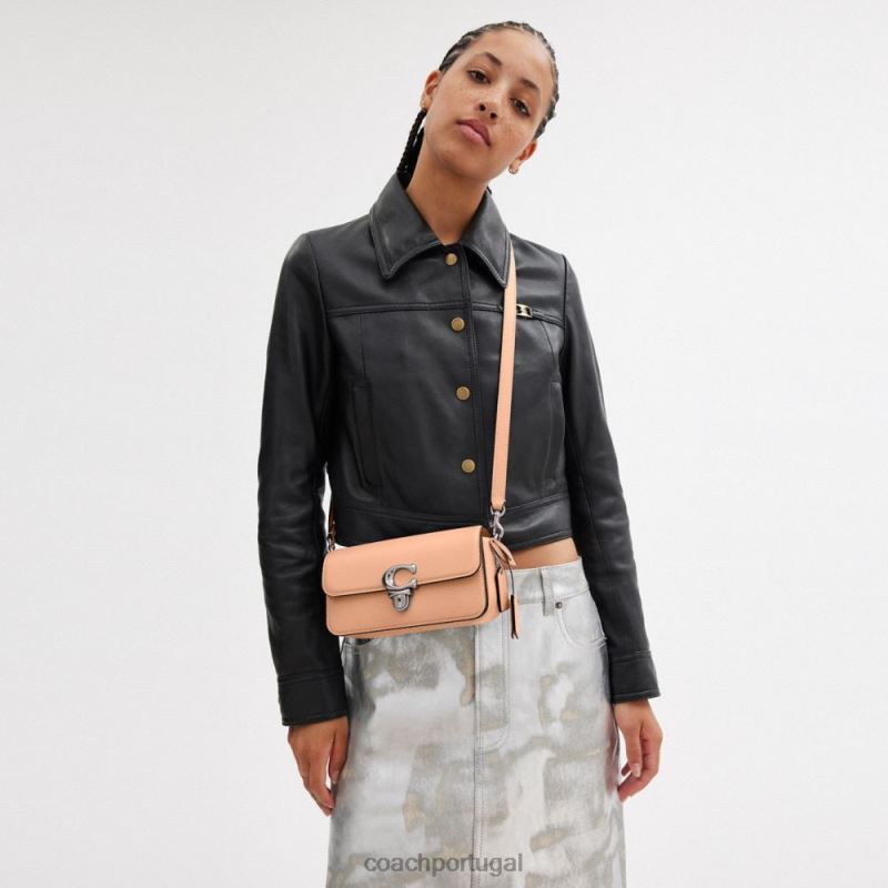 Coach mulheres bolsa baguete de estúdio lh/buff 6B20P182